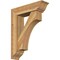 Ekena Millwork Westlake Traditional Rough Sawn Bracket w/ Offset Brace, Western Red Cedar, 8"W x 30"D x 38"H BKT0806X30X38WTL01RWR - alternate 1
